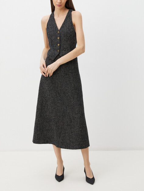 Женские туфли с открытой пяткой (слингбэк) FURLA FURLA CORE, Артикул YJ22FCD, черный | 4291710. Ракурс 7