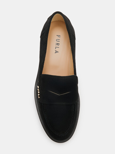 Женские лоферы FURLA FURLA LEGACY LOAFER, Артикул YJ29FLG, черный | 4291923. Ракурс 5