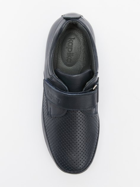 Детские полуботинки KAPIKA, Артикул 23857т-1, темно-синий | 4292272. Ракурс 4