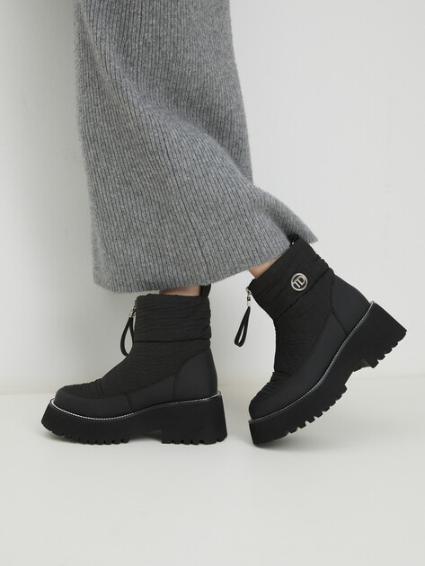 Женские дутики TENDANCE, Артикул AJ1578-6-4, черный | 4292387. Ракурс 2