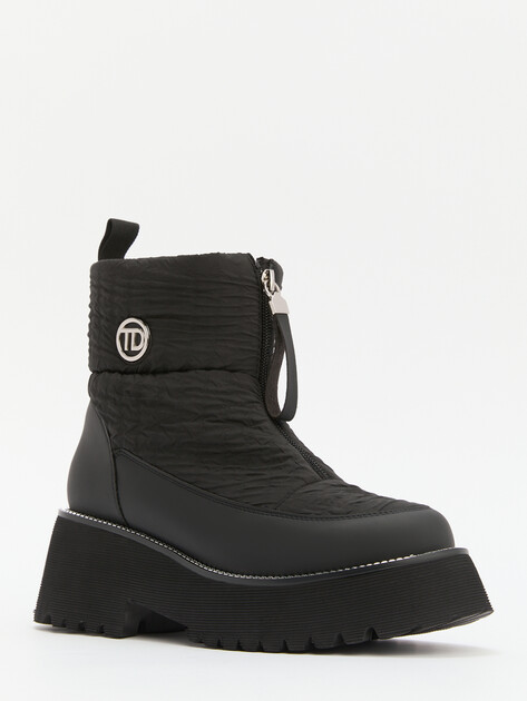 Женские дутики TENDANCE, Артикул AJ1578-6-4, черный | 4292387. Ракурс 3