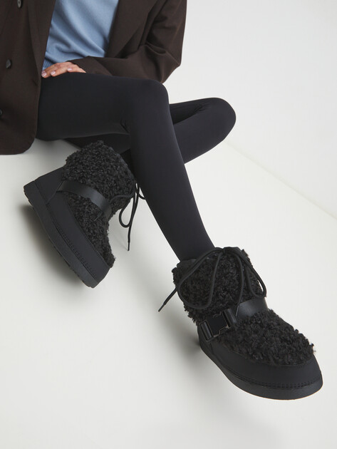 Женские дутики TENDANCE, Артикул AJ1511-6-8, черный | 4292456. Ракурс 2