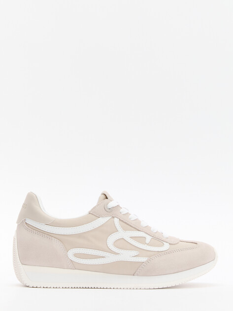 Женские кроссовки GUESS SKROLL, Артикул FLPSKRSUE12, светло-бежевый | 4293153. Ракурс 3 Женские кроссовки GUESS SKROLL, Артикул FLPSKRSUE12, светло-бежевый | 4293153. Ракурс 3