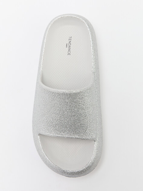 Женские сланцы TENDANCE, Артикул HV-2406021, серебряный | 4293794. Ракурс 5