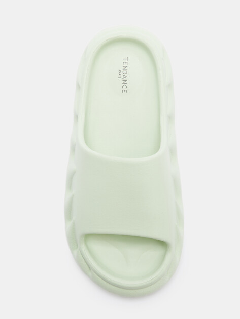 Женские сланцы TENDANCE, Артикул HV-J-9J2304034W, светло-зеленый | 4293818. Ракурс 5