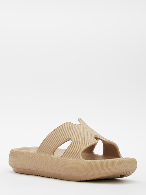 Женские сланцы TENDANCE, Артикул HV-J-2I2404022, бежево-коричневый | 4293902. Ракурс 3