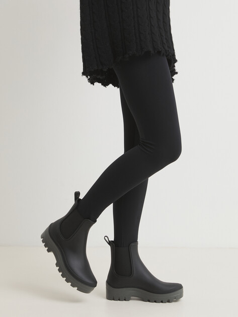 Женские резиновые ботинки TENDANCE, Артикул HV-Z-19S2312281, черный | 4294093. Ракурс 2 Женские резиновые ботинки TENDANCE, Артикул HV-Z-19S2312281, черный | 4294093. Ракурс 2