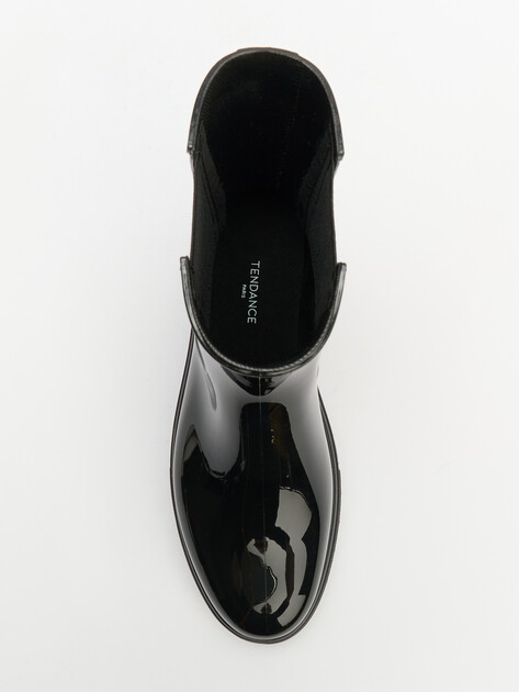 Женские резиновые полусапоги TENDANCE, Артикул HV-G3-3F2406016, черный | 4294101. Ракурс 5