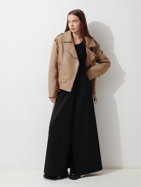 Женская косуха MAISON DAVID ANDREE, Артикул ANDREE, бежево-коричневый | 4294235. Ракурс 5