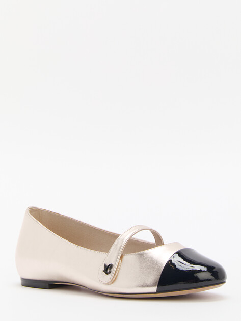 Балетки мэри-джейн CAPRICE ELSA, Артикул 9-9-22116-44, золотой | 4294664. Ракурс 3 Балетки мэри-джейн CAPRICE ELSA, Артикул 9-9-22116-44, золотой | 4294664. Ракурс 3