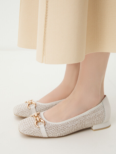 Балетки CAPRICE VANNY, Артикул 9-9-22503-42, молочно-белый | 4295026. Ракурс 2 Балетки CAPRICE VANNY, Артикул 9-9-22503-42, молочно-белый | 4295026. Ракурс 2