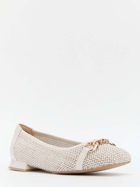 Балетки CAPRICE VANNY, Артикул 9-9-22503-42, молочно-белый | 4295026. Ракурс 3 Балетки CAPRICE VANNY, Артикул 9-9-22503-42, молочно-белый | 4295026. Ракурс 3