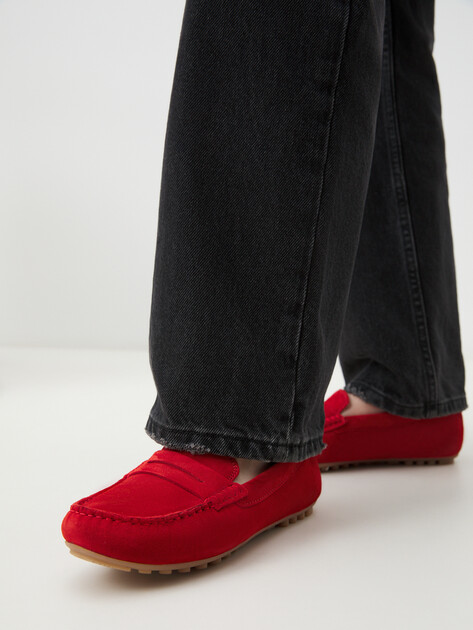 Женские мокасины CAPRICE BONITA, Артикул 9-9-24651-42, рубиновый | 4296326. Ракурс 2