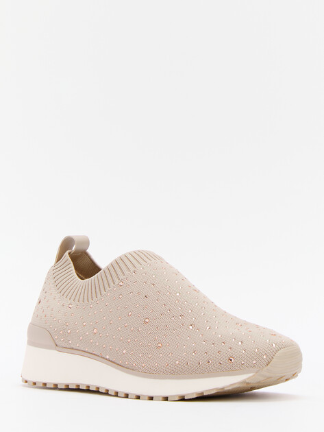 Женские кроссовки-носки CAPRICE KAIAFLY, Артикул 9-9-24703-42, бежевый | 4296520. Ракурс 3