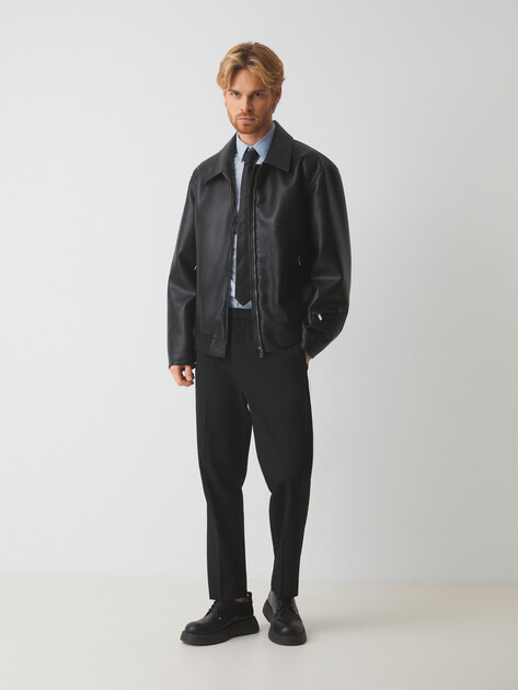 Мужская куртка MAISON DAVID, Артикул SEZAR_DR, черный | 4297623. Ракурс 2
