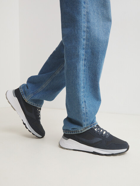 Мужские кроссовки LUMBERJACK WILFRED, Артикул SMI4612-004, темно-синий | 4298967. Ракурс 2