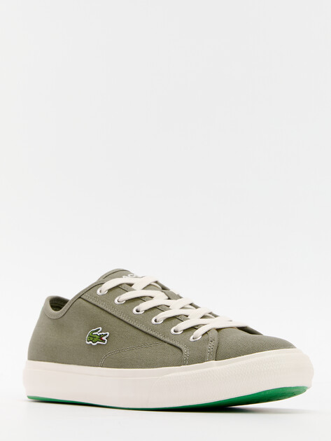 Мужские кеды LACOSTE BACKCOURT 125 3 CMA, Артикул 749CMA0033, хаки | 4299128. Ракурс 3