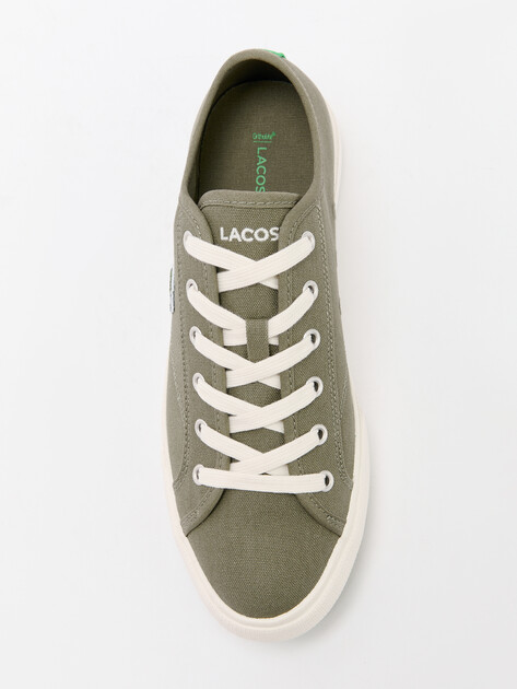 Мужские кеды LACOSTE BACKCOURT 125 3 CMA, Артикул 749CMA0033, хаки | 4299128. Ракурс 5