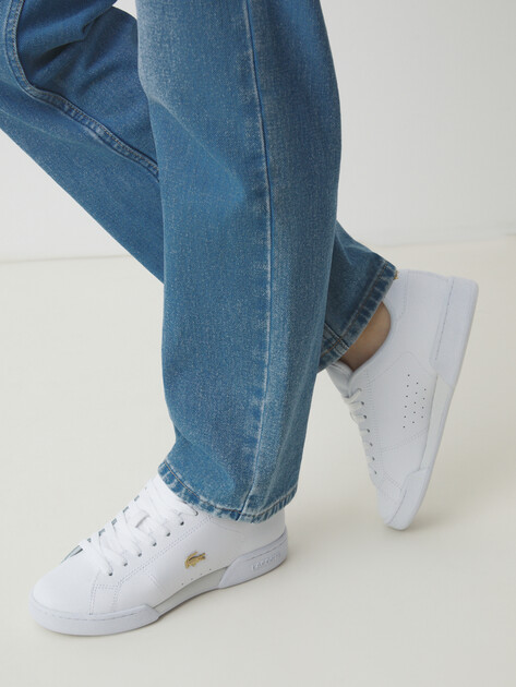 Женские кеды LACOSTE CARNABY CUP 125 3 SFA, Артикул 749SFA0115, белый | 4299182. Ракурс 2