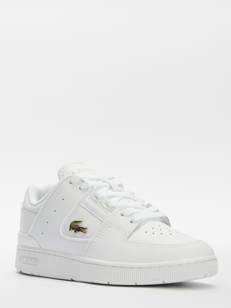 Женские кеды LACOSTE COURT CAGE 125 3 SFA, Артикул 749SFA0117, белый | 4299272. Ракурс 3