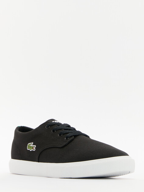Мужские кеды LACOSTE GRIP BASE 224 1 CMA, Артикул 748CMA0025, черный | 4299371. Ракурс 3