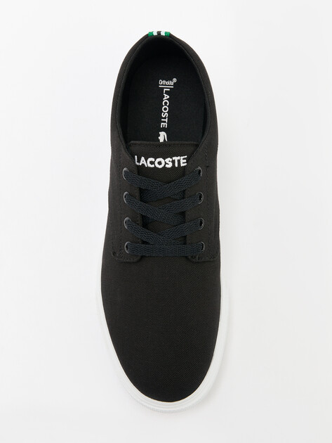 Мужские кеды LACOSTE GRIP BASE 224 1 CMA, Артикул 748CMA0025, черный | 4299371. Ракурс 5