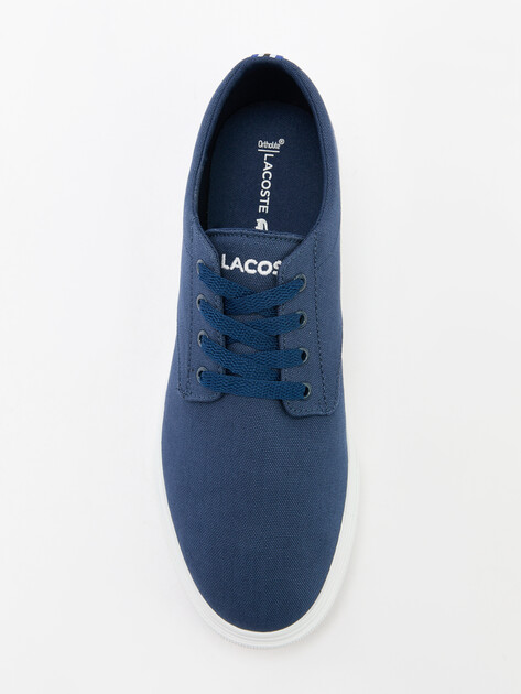 Мужские кеды LACOSTE GRIP BASE 224 1 CMA, Артикул 748CMA0025, темно-синий | 4299389. Ракурс 5