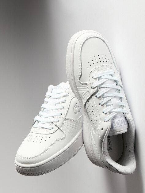 Женские кеды LACOSTE L001 SET 224 1 SFA, Артикул 748SFA0024, белый | 4299408. Ракурс 6