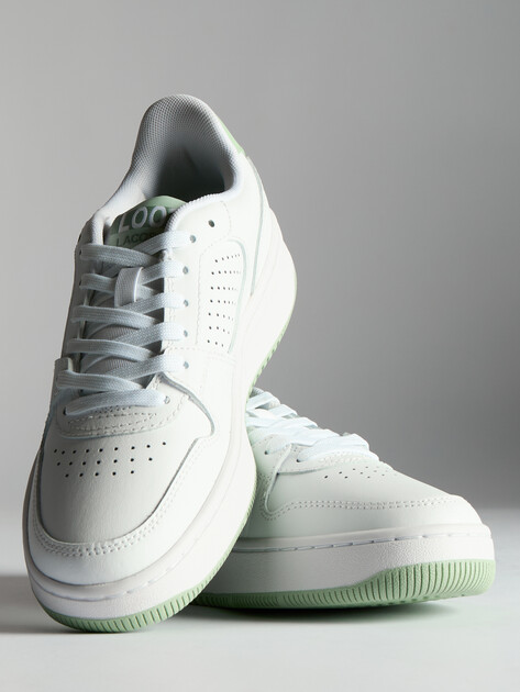 Женские кеды LACOSTE L001 SET 125 3 SFA, Артикул 749SFA0047, белый | 4299490. Ракурс 6 Женские кеды LACOSTE L001 SET 125 3 SFA, Артикул 749SFA0047, белый | 4299490. Ракурс 6