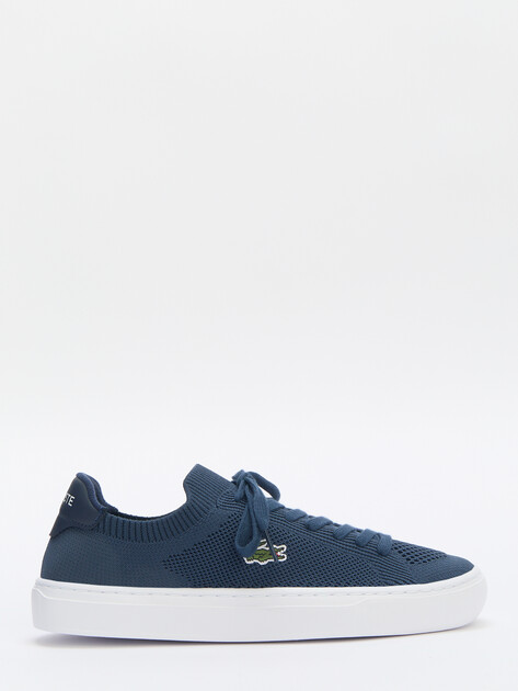 Мужские кеды LACOSTE LA PIQUEE 2.0 125 1 CMA, Артикул 749CMA0004, серо-синий | 4299703. Ракурс 2