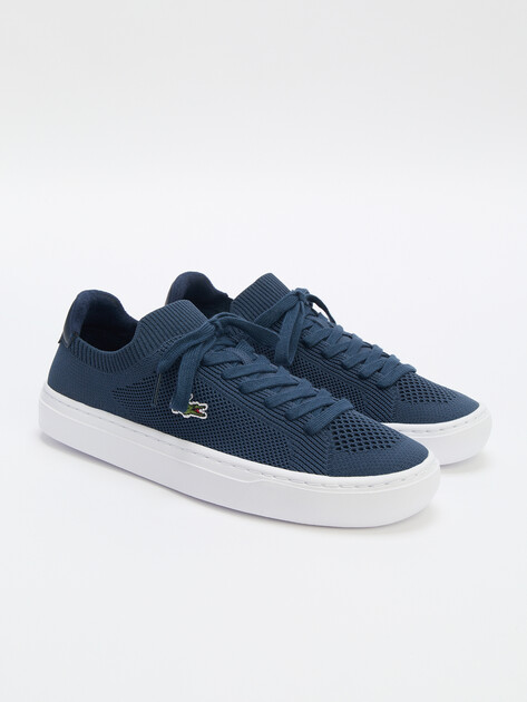 Мужские кеды LACOSTE LA PIQUEE 2.0 125 1 CMA, Артикул 749CMA0004, серо-синий | 4299703. Ракурс 5