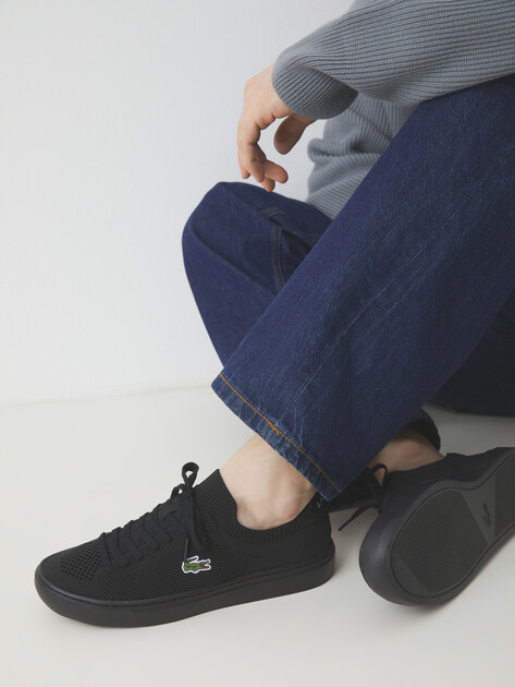 Мужские кеды LACOSTE LA PIQUEE 2.0 125 1 CMA, Артикул 749CMA0004, черный | 4299721. Ракурс 2