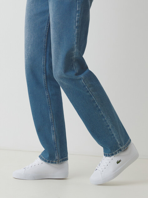 Женские кеды LACOSTE LEROND SET 125 2 CFA, Артикул 749CFA0037, белый | 4299805. Ракурс 2