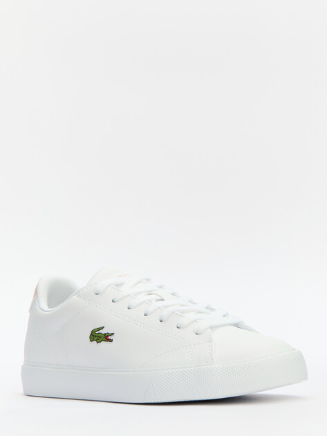 Женские кеды LACOSTE LEROND SET 125 2 CFA, Артикул 749CFA0037, белый | 4299820. Ракурс 3 Женские кеды LACOSTE LEROND SET 125 2 CFA, Артикул 749CFA0037, белый | 4299820. Ракурс 3