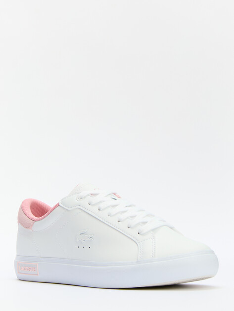 Женские кеды LACOSTE POWERCOURT 125 1 SFA, Артикул 749SFA0085, белый | 4300335. Ракурс 3