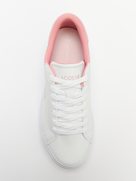 Женские кеды LACOSTE POWERCOURT 125 1 SFA, Артикул 749SFA0085, белый | 4300335. Ракурс 5