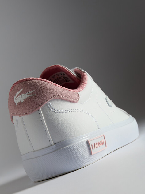 Женские кеды LACOSTE POWERCOURT 125 1 SFA, Артикул 749SFA0085, белый | 4300335. Ракурс 6