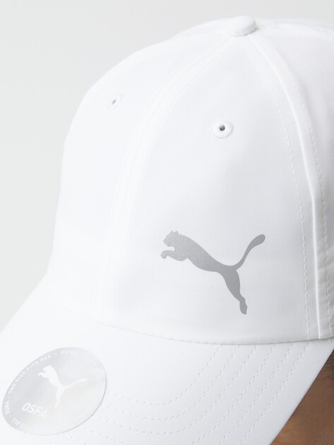Бейсболка PUMA POLY COTTON BB Cap, Артикул 026172, белый | 4300851. Ракурс 3 Бейсболка PUMA POLY COTTON BB Cap, Артикул 026172, белый | 4300851. Ракурс 3