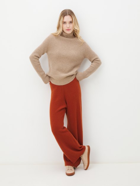 Женский свитер MAISON DAVID, Артикул 202077060, темно-бежевый | 4300937. Ракурс 2