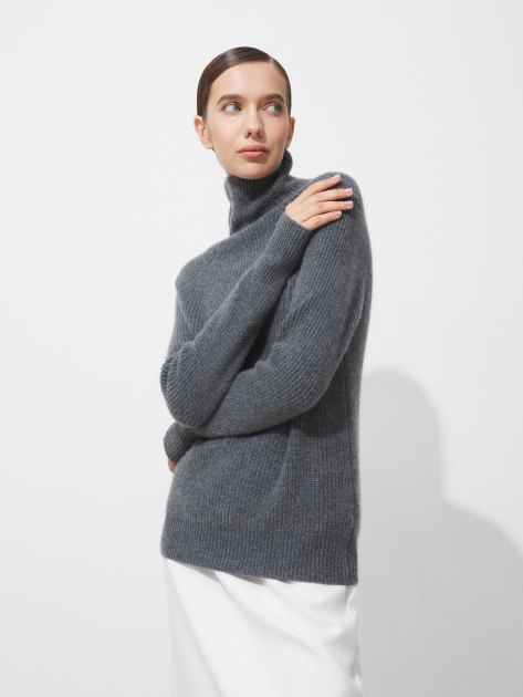 Женский свитер MAISON DAVID, Артикул 202077060, серый | 4300941. Ракурс 5 Женский свитер MAISON DAVID, Артикул 202077060, серый | 4300941. Ракурс 5