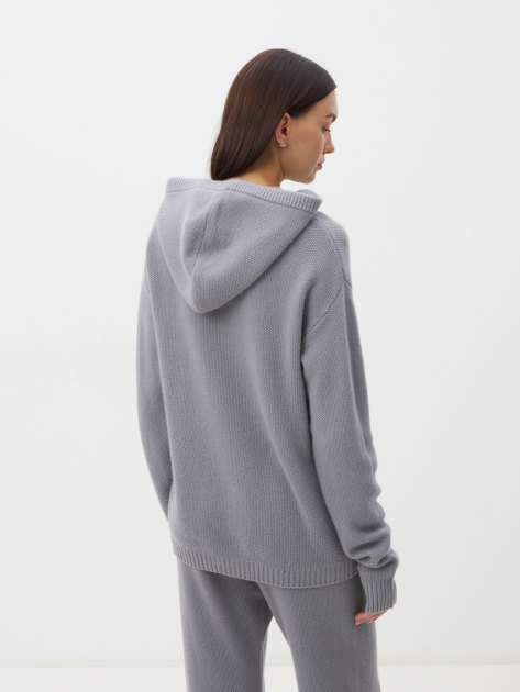 Женский вязаный костюм MAISON DAVID, Артикул CC068, светло-серый | 4300978. Ракурс 4 Женский вязаный костюм MAISON DAVID, Артикул CC068, светло-серый | 4300978. Ракурс 4