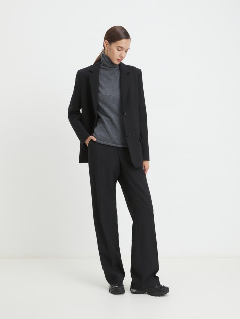 Женская водолазка MAISON DAVID, Артикул YY709, серый | 4301093. Ракурс 2