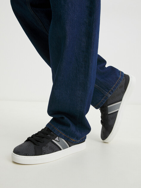 Мужские кеды GUESS TODI II, Артикул FMPTIIFAB12, темно-серый | 4301321. Ракурс 2