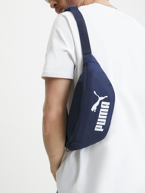 Поясная сумка PUMA PUMA PHASE Waist Bag, Артикул 091165, темно-синий | 4301822. Ракурс 2 Поясная сумка PUMA PUMA PHASE Waist Bag, Артикул 091165, темно-синий | 4301822. Ракурс 2