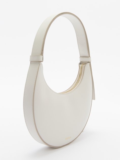 Женская сумка FURLA, Артикул FURLA DELIZIA MINI SHOULDER BAG, бледно-серый | 4301879. Ракурс 3 Женская сумка FURLA, Артикул FURLA DELIZIA MINI SHOULDER BAG, бледно-серый | 4301879. Ракурс 3