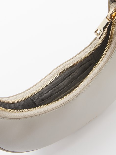 Женская сумка FURLA, Артикул FURLA DELIZIA MINI SHOULDER BAG, бледно-серый | 4301879. Ракурс 6 Женская сумка FURLA, Артикул FURLA DELIZIA MINI SHOULDER BAG, бледно-серый | 4301879. Ракурс 6