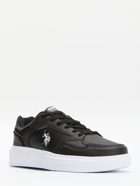 Мужские кеды U.S.POLO ASSN. ALUCARD GLB 5FX, Артикул 101937815, черный | 4301948. Ракурс 3