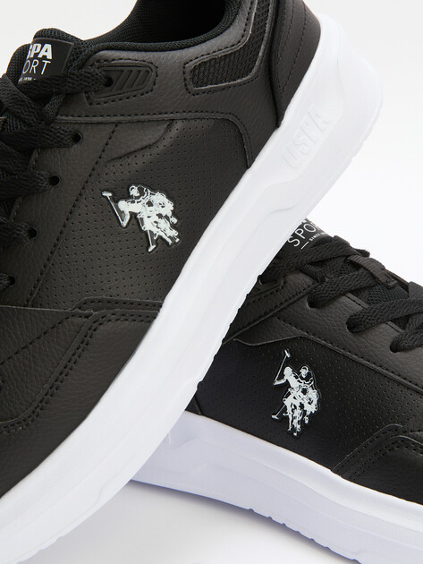 Мужские кеды U.S.POLO ASSN. ALUCARD GLB 5FX, Артикул 101937815, черный | 4301948. Ракурс 6