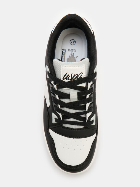 Женские кеды U.S.POLO ASSN. CYPHER GLB 5FX, Артикул 101937853, белый | 4302001. Ракурс 4