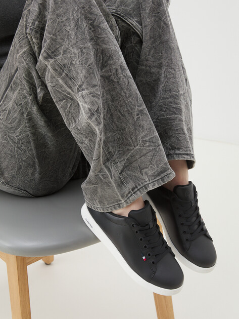 Женские кеды U.S.POLO ASSN. FRANCO WMN LT GLB 5FX, Артикул 101938037, черный | 4302055. Ракурс 2